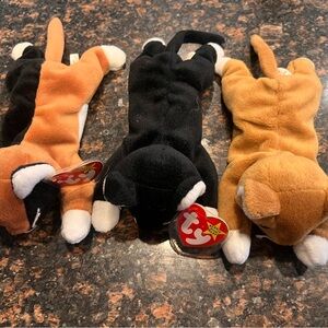 Ty Beanie:  Nip, Zip, Chip Trio